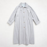 Loose-fitting Long Raglan Sleeve Trench Coat
