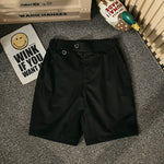 Wide-leg Casual Cotton Shorts