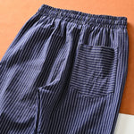 Striped Loose Straight Casual Pants