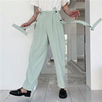 Ribbon Wide-leg Pants