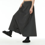 Loose Casual Wide-leg Low-crotch Culottes