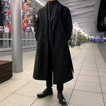 Korean Style Loose Retro Wool Coat