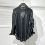 Silver Sequined Shirt