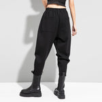 Casual High-waisted 3D Harem Pants