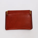 Ultra-thin Mini Leather Coin Purse Card Holder