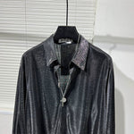 Silver Sequined Shirt