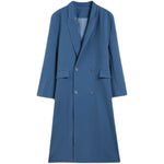 Vintage Mid-length Knee-length Suit Jacket