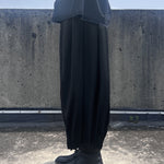 Loose Pleated Cropped Wide-leg Pants