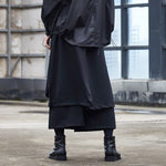 Irregular Multi-layer Loose Casual Hakama Pants