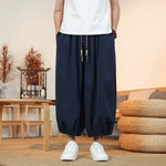 Lantern Loose Casual Cropped Pants