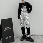 Silver Shiny Performance Overalls