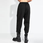 Casual Patchwork Harem Pants
