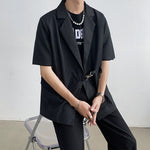 Short Sleeve Casual Blazer