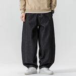 Retro Loose Straight Wide-leg Pants