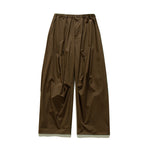 Japanese Lightweight Drawstring Straight-leg Casual Pants