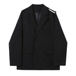 Stitching Decoration Loose Suit