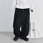 Multi-button Casual Loose Lantern Pants
