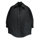 Quilted Thickened Rhombus Cotton Coat