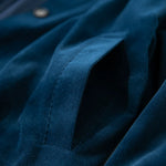 Loose-fitting Long Raglan Sleeve Trench Coat
