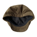 Japanese Retro Corduroy Beret