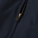 Japanese Retro Solid Color Silhouette Stand Collar Cotton Coat