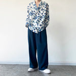 Retro Straight-leg Trousers