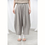 Womenâ€™s Plaid Anti-wrinkle Curved Trousers