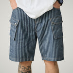 Pocket Striped Shorts