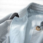 Loose-fitting Long Raglan Sleeve Trench Coat