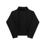 Solid Color Pullover Half Turtleneck Sweater