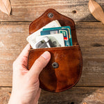 Retro Cards Holder Coin Wallet