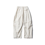 Solid Color Loose Lace-up Casual Pants