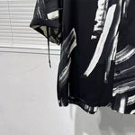 Printed Irregular Casual Shirt