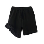 Summer One Leg Ruffled Shorts