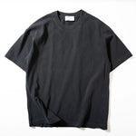 260g Heavyweight Retro Loose Casual Solid Color T-shirt