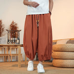 Lantern Loose Casual Cropped Pants