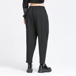 Casual Patchwork Harem Pants