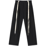 Fringe Strap Casual Suit Pants