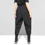 Zippered Pocket Slim Fit Trousers