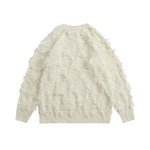 Round Neck Solid Color Knitted Sweater