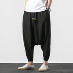 Solid Color Casual Loose Harem Pants