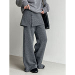 Two-piece Flared Casual Pants