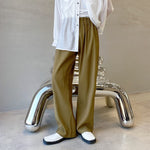 Three-dimensional Pressed Pleated Trousers