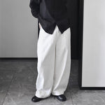 Casual Curved Loose-fitting Trousers