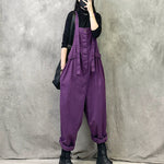 Casual Retro Loose Overalls