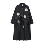 3D Flower Loose A-line Dress