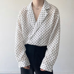 Double-layer Pleated Twilight Shirt