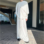 Casual Loose Floor-length Wide-leg Pants