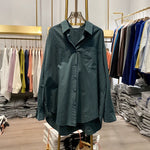 Loose-fitting Polo Collar Shirt