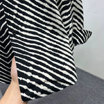 Striped Print Loose Shirt
